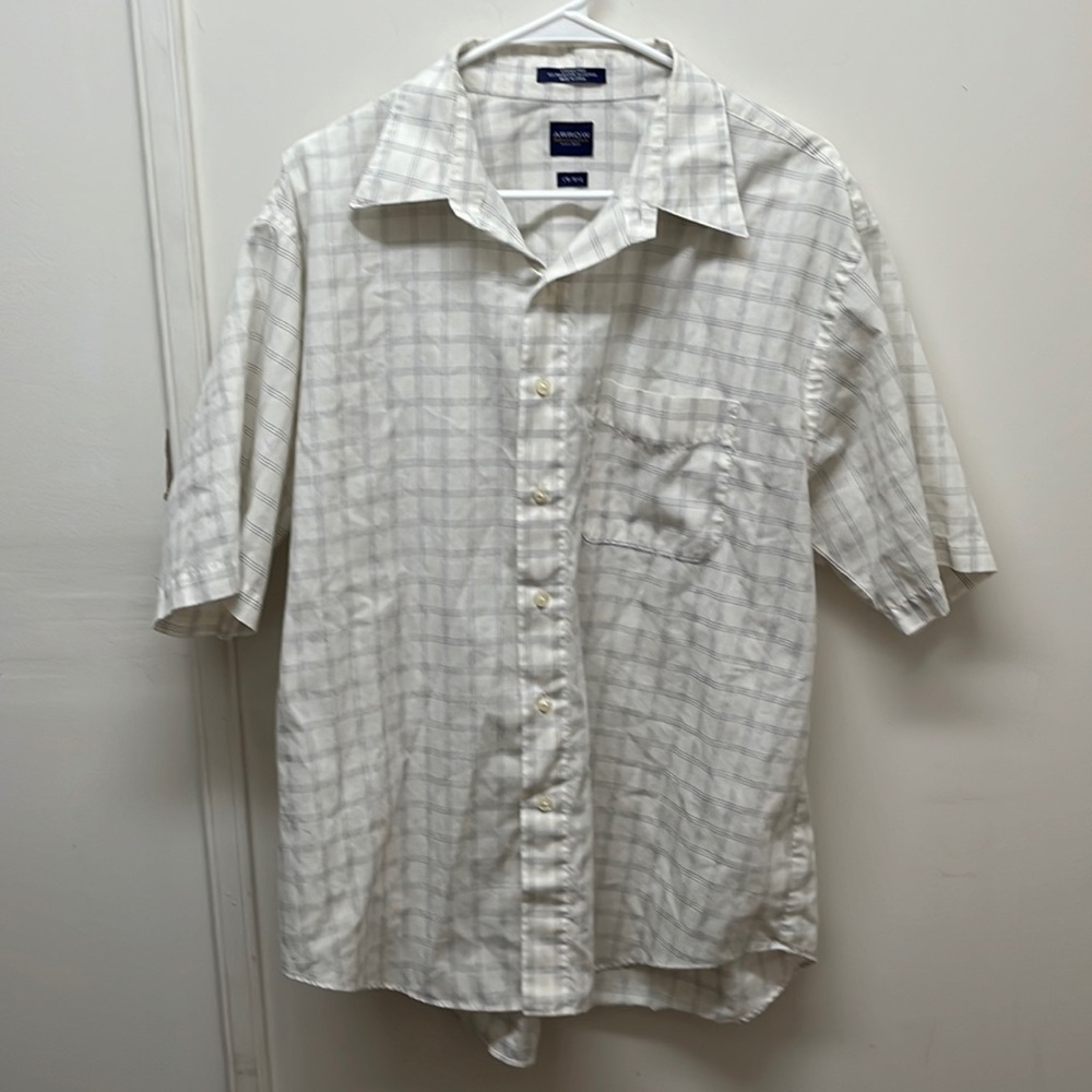 $5 DEAL 🔥 Arrow Button Down Dress Shirt - Size L (16-16 1/2)